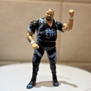 Vintage Wrestling Action Figure 1999 Bam Bam Bigelow WCW ToyBiz Bruisers 6"